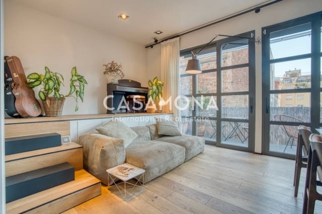 1 makuuhuone Kattohuoneisto vuokrattavana paikassa Sant Gervasi - Galvany, Barcelona kaupunki - 2 400 € (Ref: 9386522)