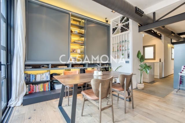1 makuuhuone Kattohuoneisto vuokrattavana paikassa Sant Gervasi - Galvany, Barcelona kaupunki - 2 400 € (Ref: 9386522)
