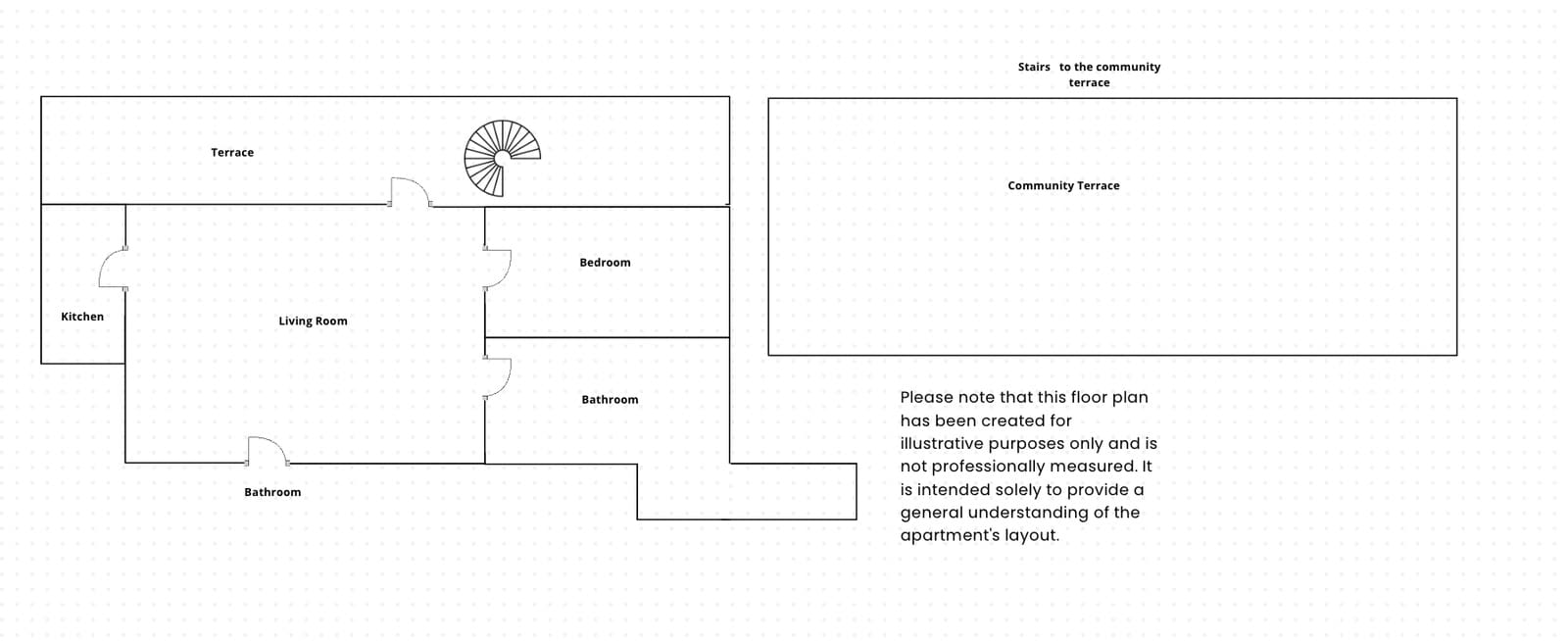 1 slaapkamer Penthouse te koop in Barcelona stad - € 369.000 (Ref: 9401721)