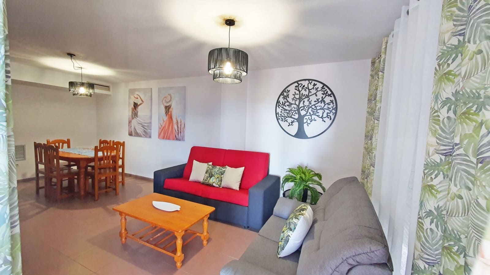 3 soveværelse Strandlejlighed til leje i Gandia med swimmingpool garage - € 900 (Ref: 8241069)