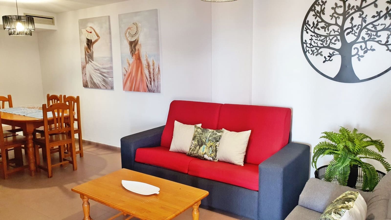 3 soveværelse Strandlejlighed til leje i Gandia med swimmingpool garage - € 900 (Ref: 8241069)