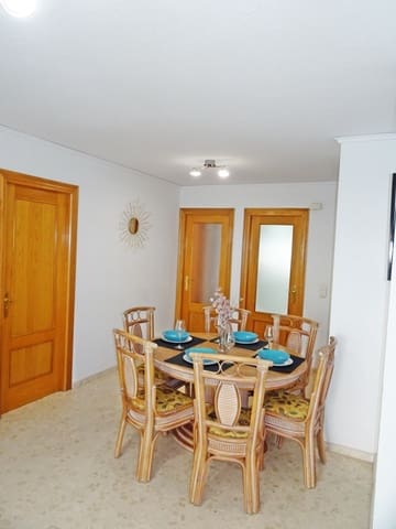 3 Zimmer Strandapartment zu vermieten in Gandia mit Pool Garage - 550 € (Ref: 8241070)