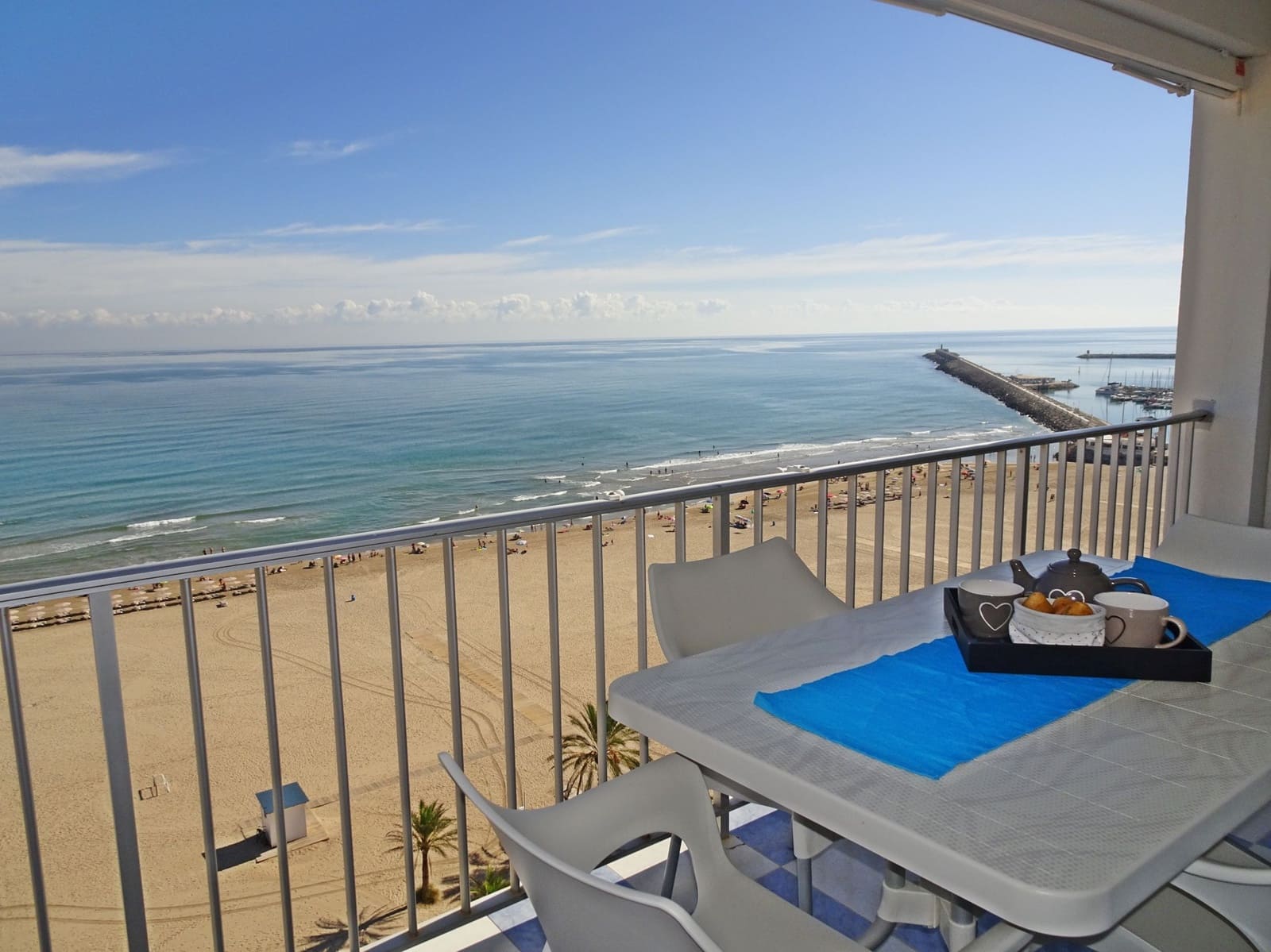 2 makuuhuone Ranta-asunto vuokrattavana paikassa Gandia mukana uima-altaan - 400 € (Ref: 8241072)