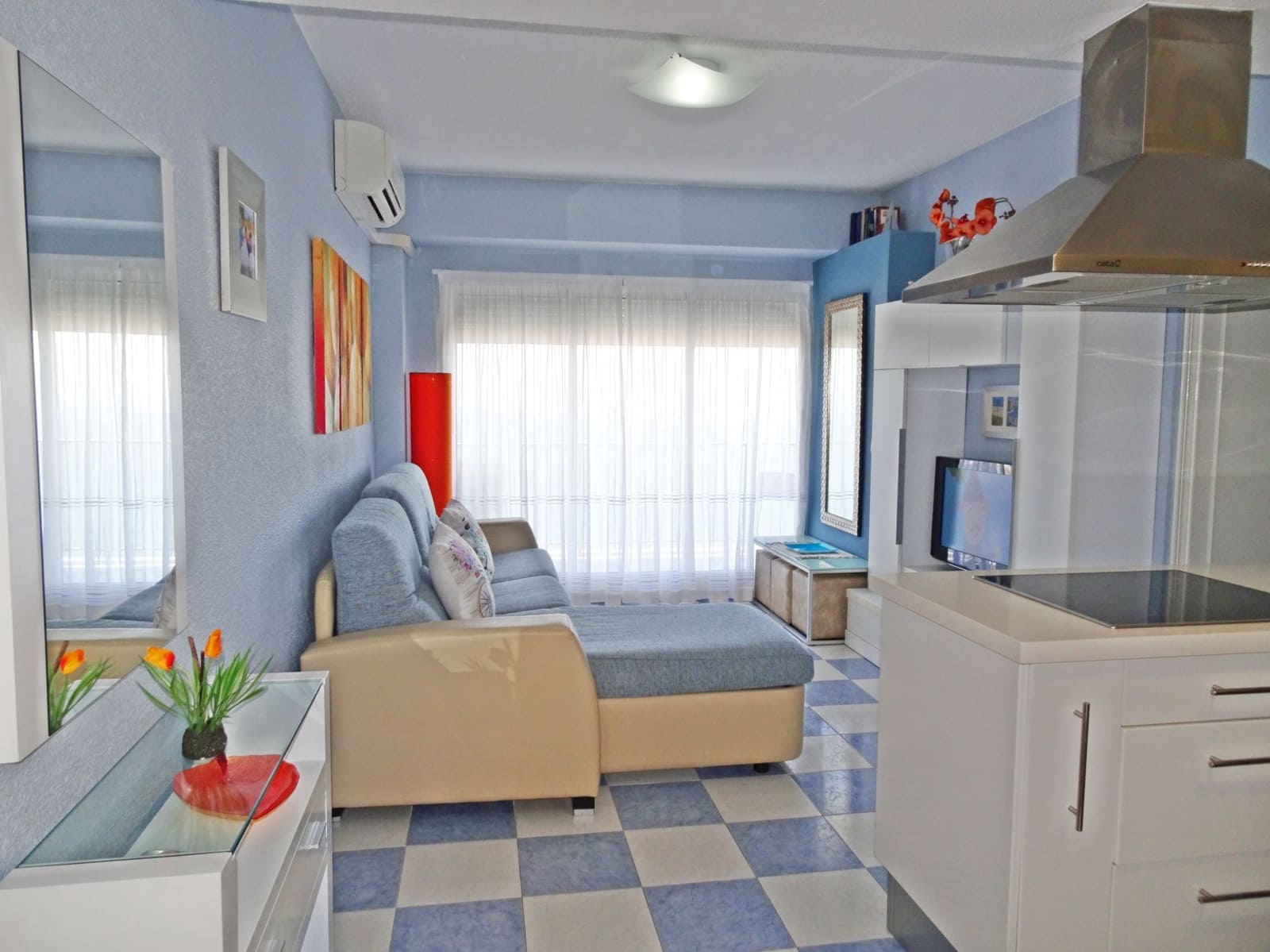 2 makuuhuone Ranta-asunto vuokrattavana paikassa Gandia mukana uima-altaan - 400 € (Ref: 8241072)