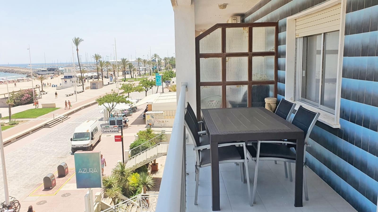 1 Zimmer Strandapartment zu vermieten in Gandia mit Pool - 455 € (Ref: 8364996)