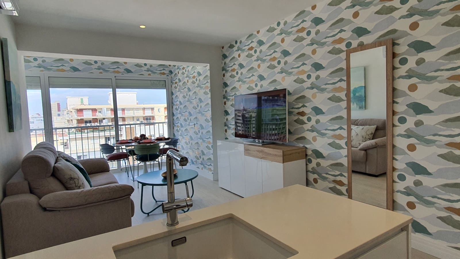 1 Zimmer Strandapartment zu vermieten in Gandia mit Pool - 455 € (Ref: 8364997)