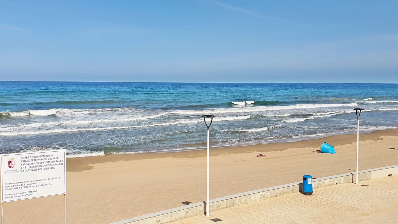 2 soveværelse Strandlejlighed til leje i Miramar - € 700 (Ref: 8364998)