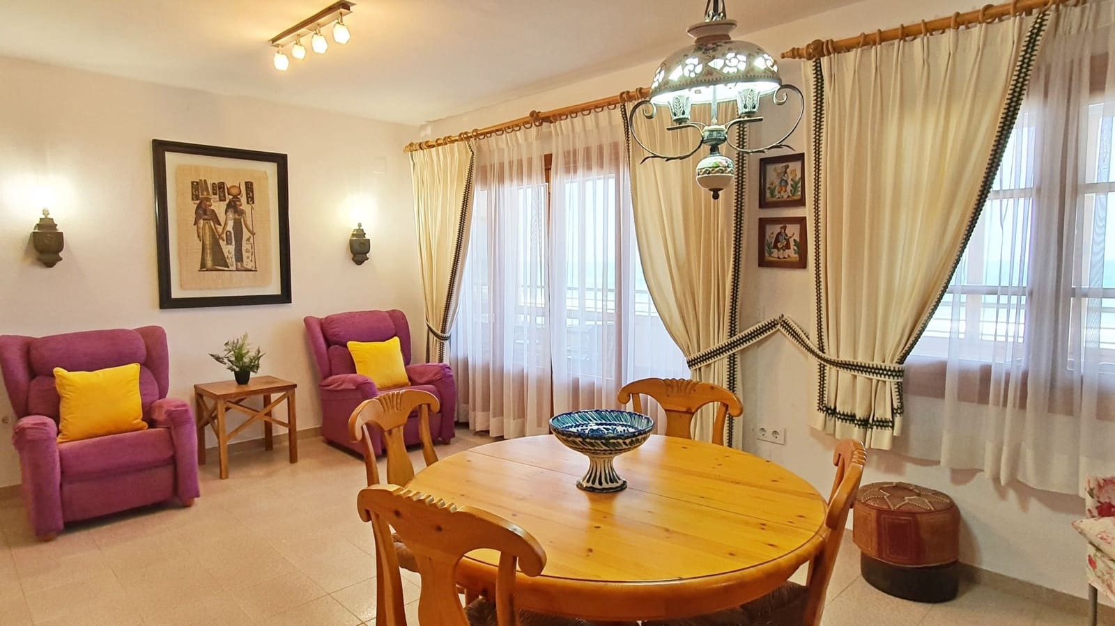 2 soveværelse Strandlejlighed til leje i Miramar - € 700 (Ref: 8364998)