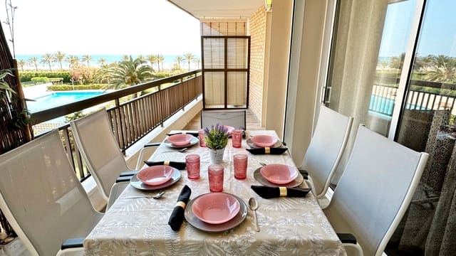 3 Zimmer Strandapartment zu vermieten in Gandia mit Pool Garage - 700 € (Ref: 8365001)