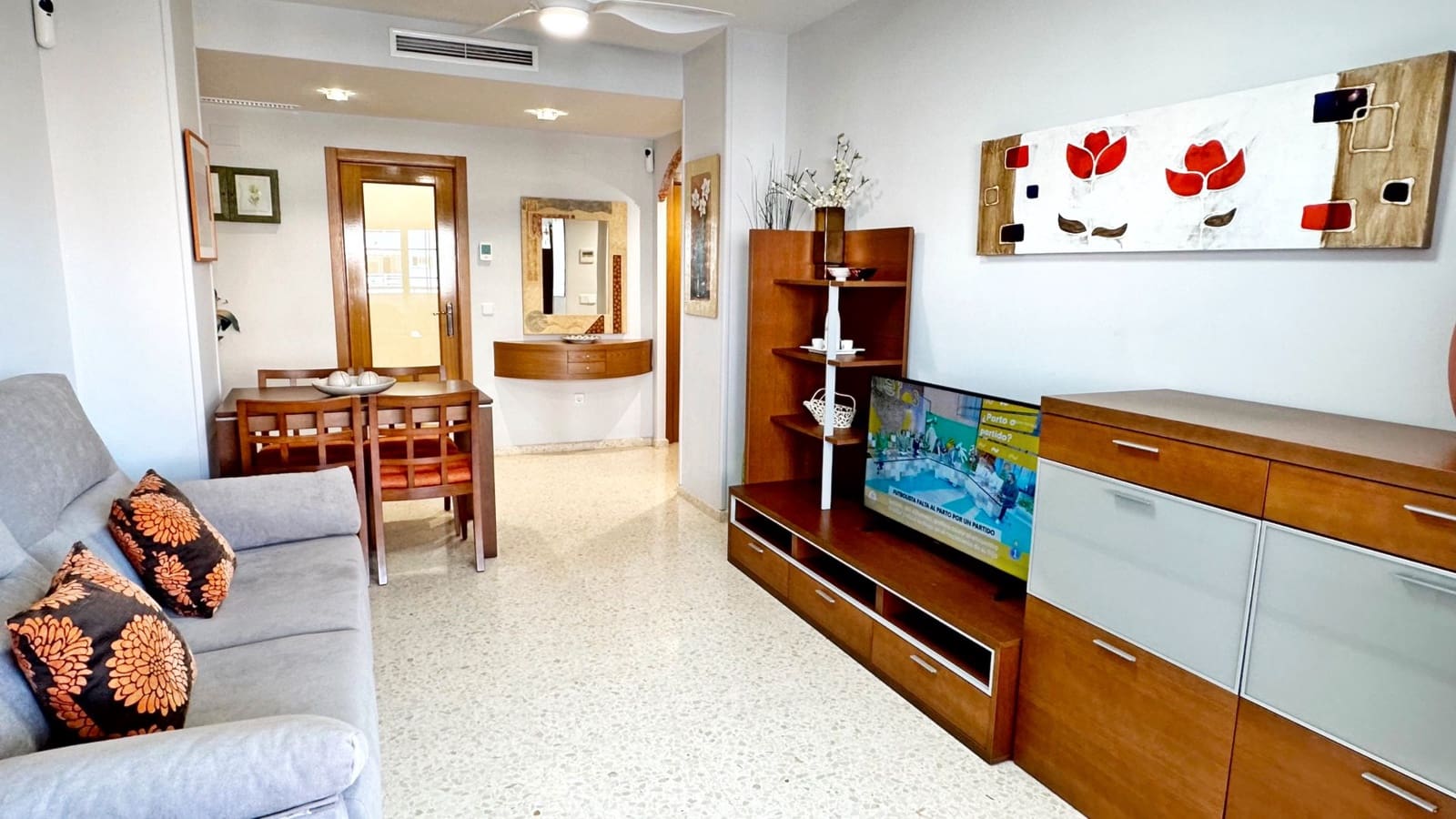 2 soveværelse Lejlighed til leje i Gandia med swimmingpool garage - € 700 (Ref: 8793982)