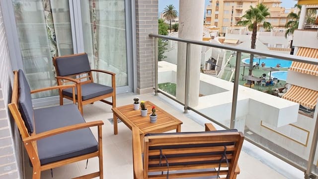 1 makuuhuone Huoneisto vuokrattavana paikassa Oliva Nova, Oliva mukana uima-altaan 
autotalli - 700 € (Ref: 8813799)