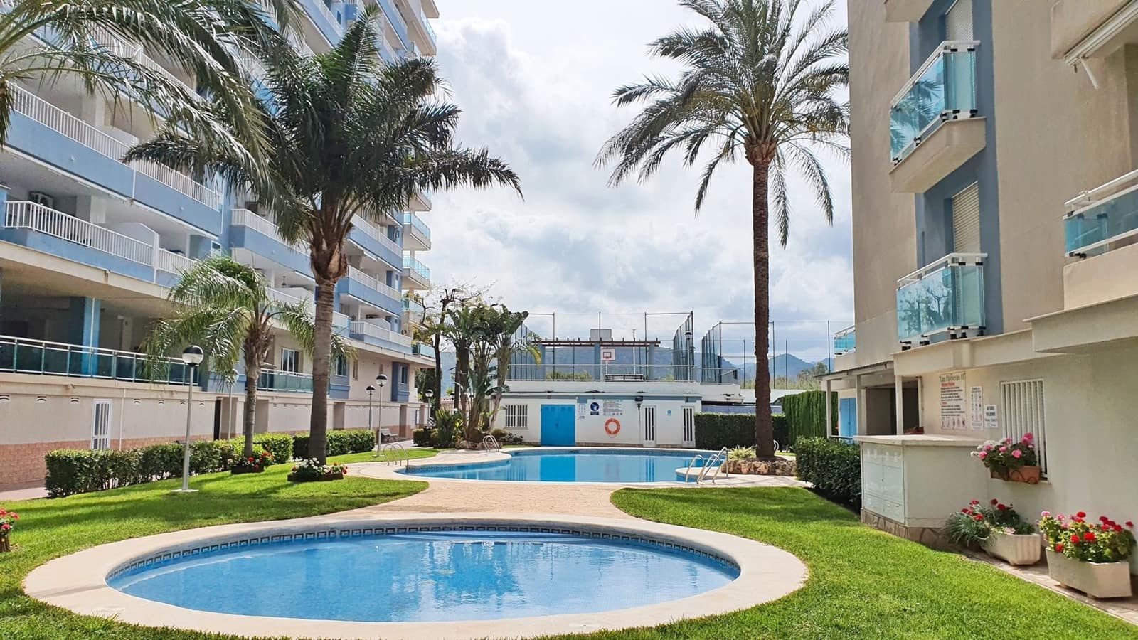 2 soveværelse Lejlighed til leje i Gandia med swimmingpool garage - € 550 (Ref: 8907099)