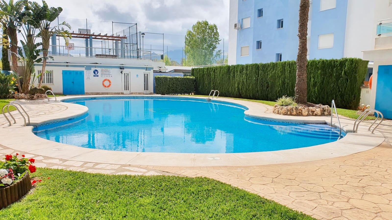 2 soveværelse Lejlighed til leje i Gandia med swimmingpool garage - € 550 (Ref: 8907099)