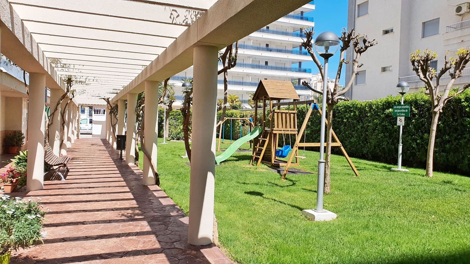 2 soveværelse Lejlighed til leje i Gandia med swimmingpool garage - € 550 (Ref: 8907099)