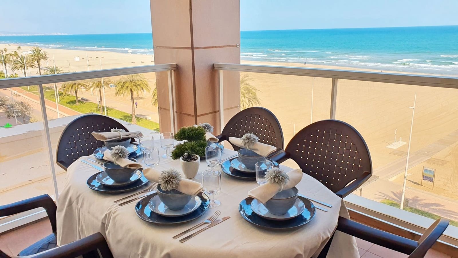 3 Zimmer Strandapartment zu verkaufen in Gandia mit Pool Garage - 400.000 € (Ref: 9409078)