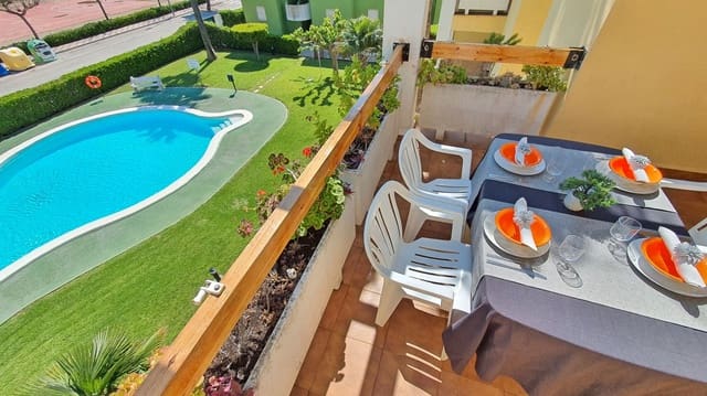 2 Zimmer Strandapartment zu vermieten in Xeraco mit Pool Garage - 550 € (Ref: 9706039)