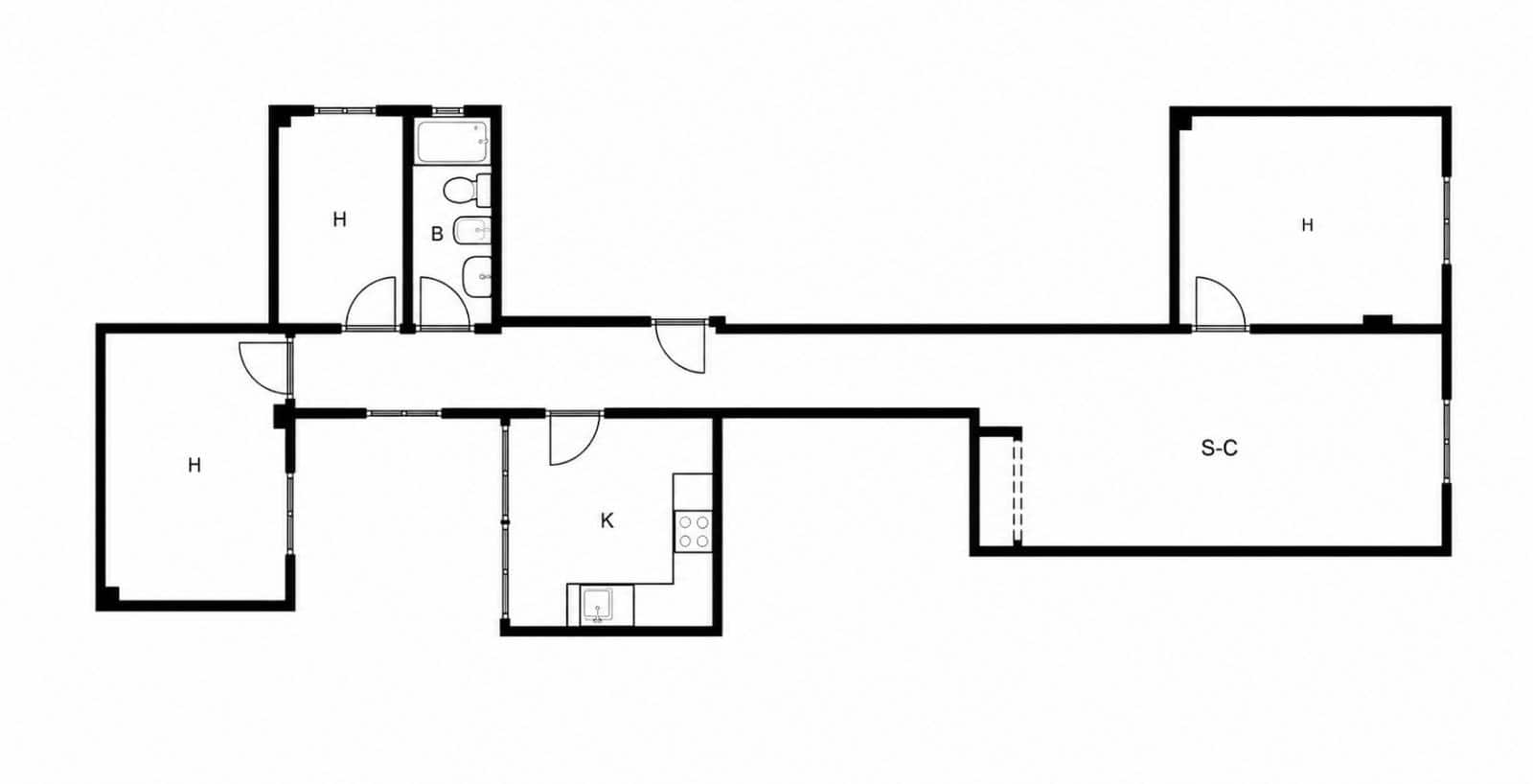 3 sovrum Lägenhet till salu i Alicante stad - 170 000 € (Ref: 10001011)