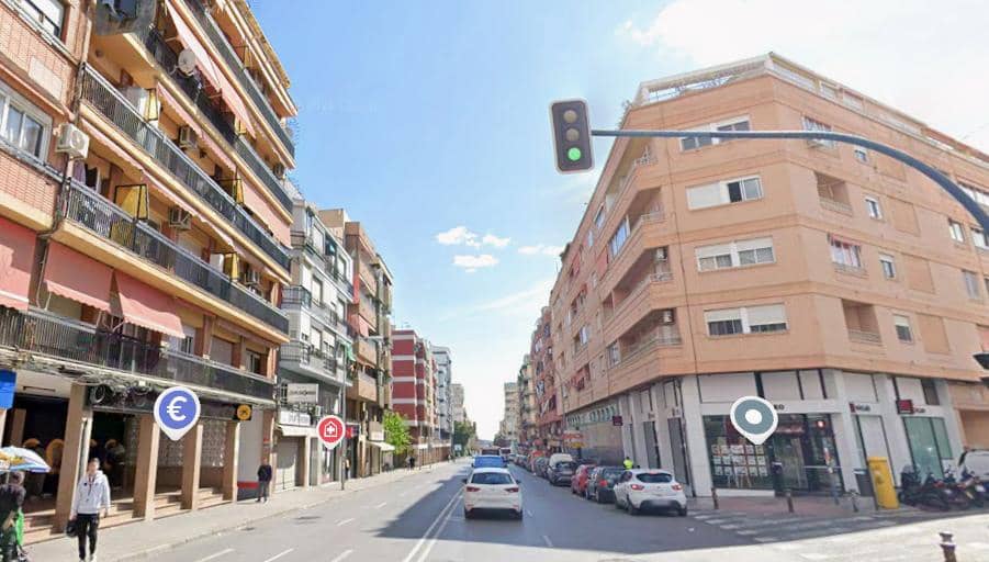 2 Zimmer Wohnung zu verkaufen in Alicante / Alacant Stadt - 109.000 € (Ref: 10177558)