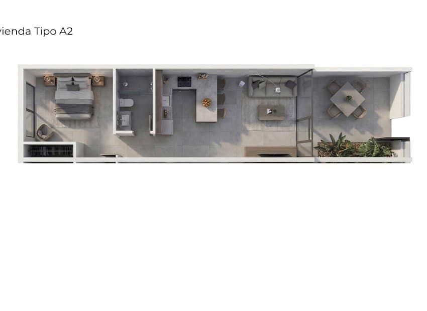 1 quarto Apartamento para venda em Vera com piscina - 170 000 € (Ref: 10006814)