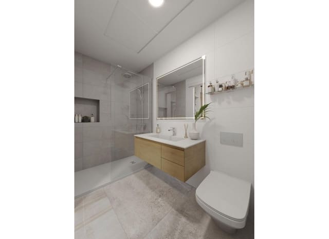 2 chambre Appartement à vendre à Los Narejos, Los Alcázares avec piscine - 339 000 € (Ref: 10023007)