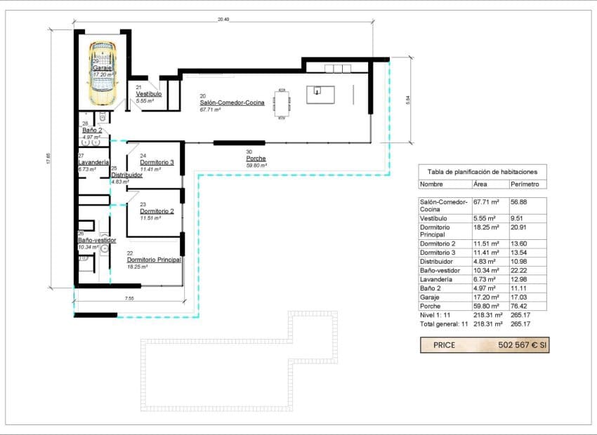 3 chambre Villa/Maison à vendre à Pinoso avec piscine - 552 567 € (Ref: 10023009)