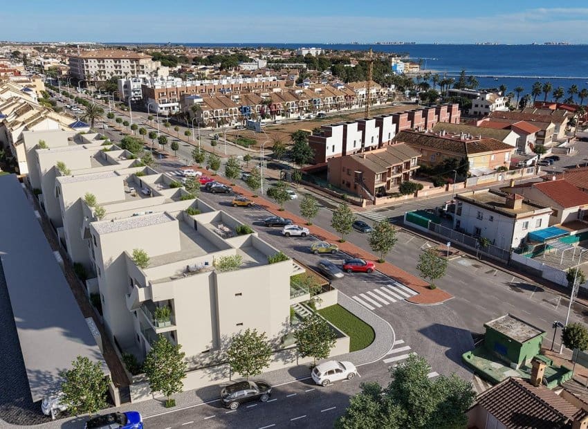 2 quarto Apartamento para venda em Los Narejos com piscina - 425 000 € (Ref: 10023010)