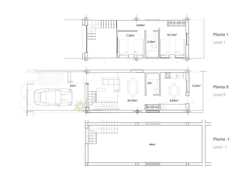2 chambre Maison de Ville à vendre à Gran Alacant avec piscine - 289 000 € (Ref: 10032433)