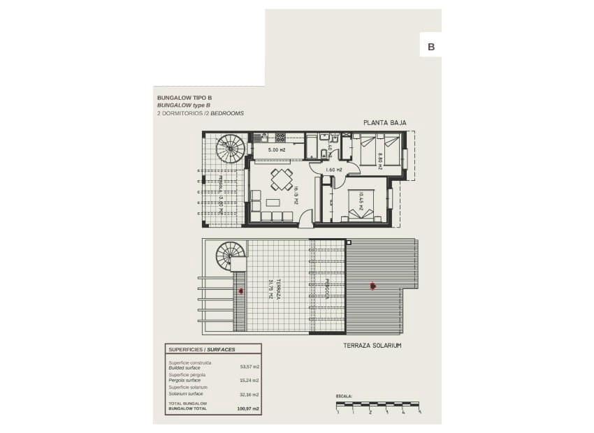 2 Zimmer Apartment zu verkaufen in Calpe / Calp mit Pool - 270.000 € (Ref: 10032518)