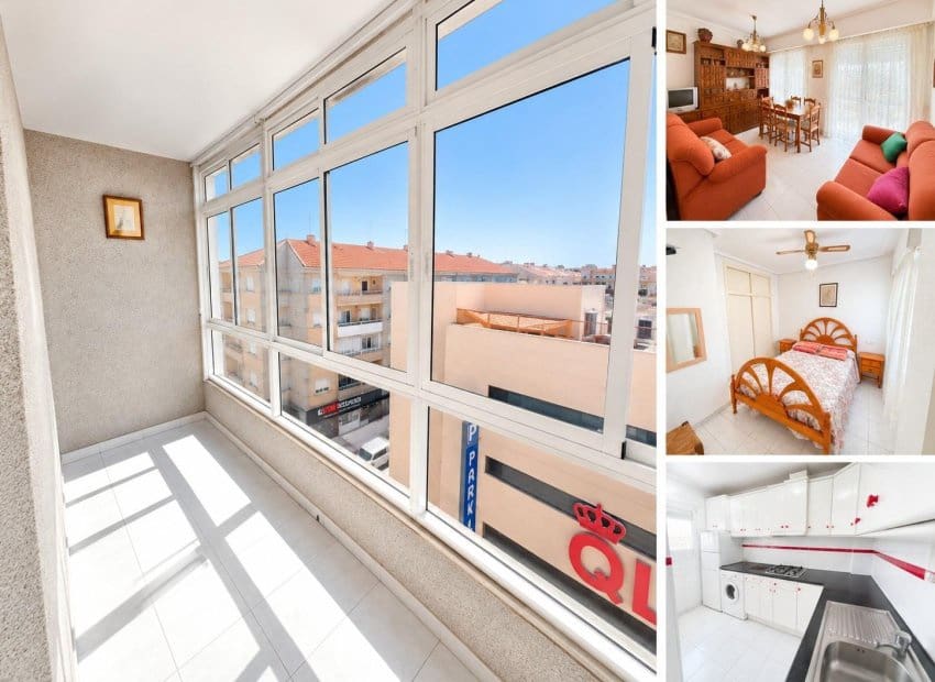 Apartamento de 2 habitaciones en Torrevieja en venta - 137.500 € (Ref: 10055760)