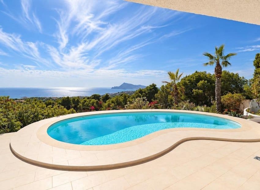 3 soverom Villa til salgs i Altea med svømmebasseng garasje - € 1 150 000 (Ref: 10175804)