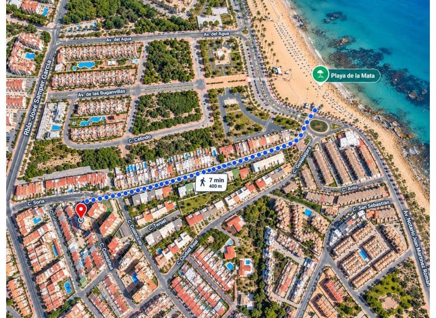 Apartamento de 2 habitaciones en La Mata en venta con garaje - 249.990 € (Ref: 10182257)