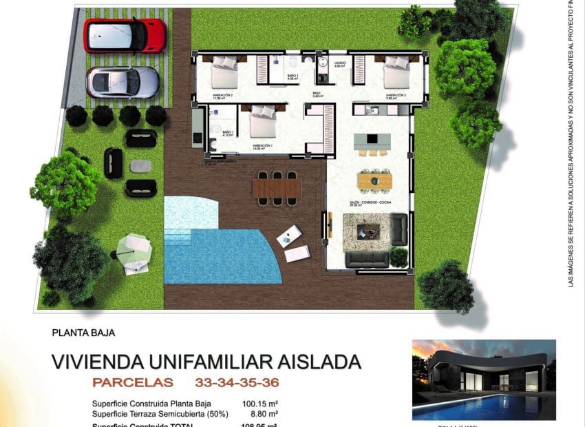 3 camera da letto Villa in vendita in Los Montesinos con piscina - 519.000 € (Rif: 8342175)