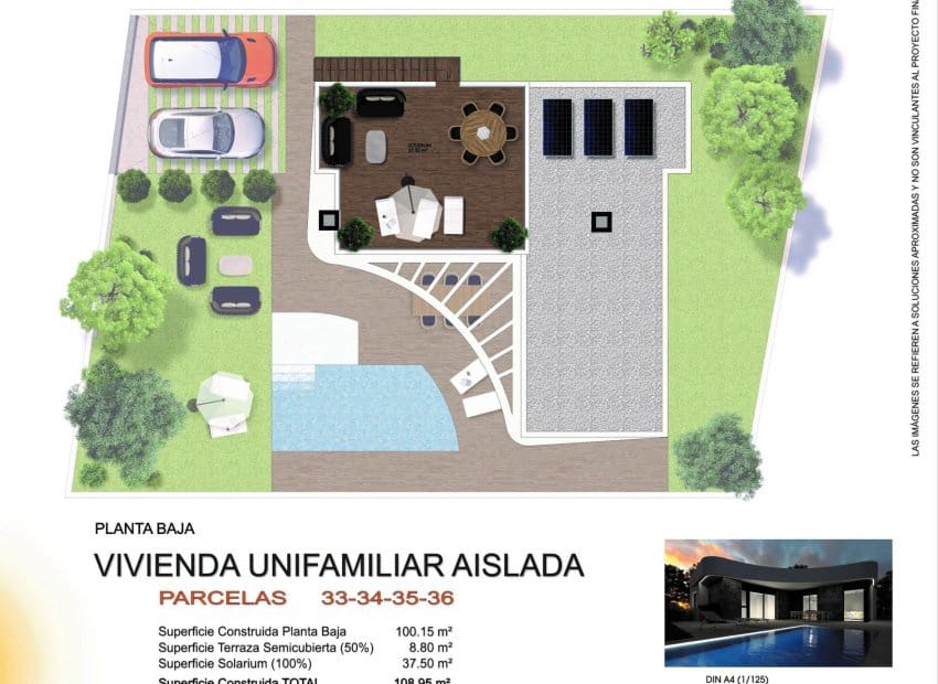 3 camera da letto Villa in vendita in Los Montesinos con piscina - 519.000 € (Rif: 8342175)