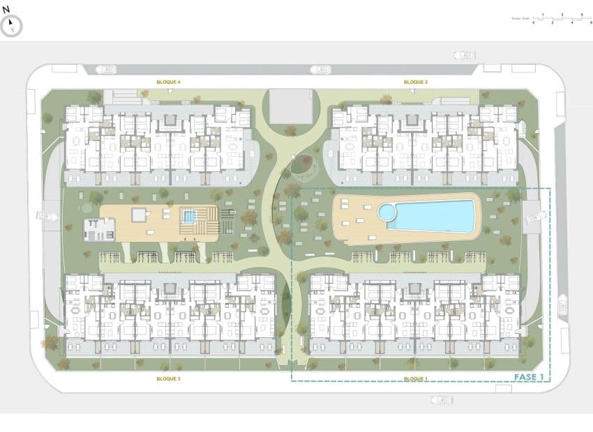 2 chambre Appartement à vendre à Pilar de la Horadada avec piscine - 299 000 € (Ref: 8342222)