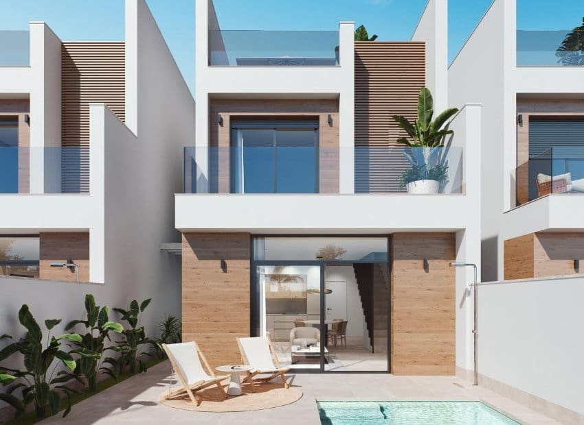 3 soveværelse Villa til salg i San Pedro del Pinatar med swimmingpool - € 384.900 (Ref: 8342223)