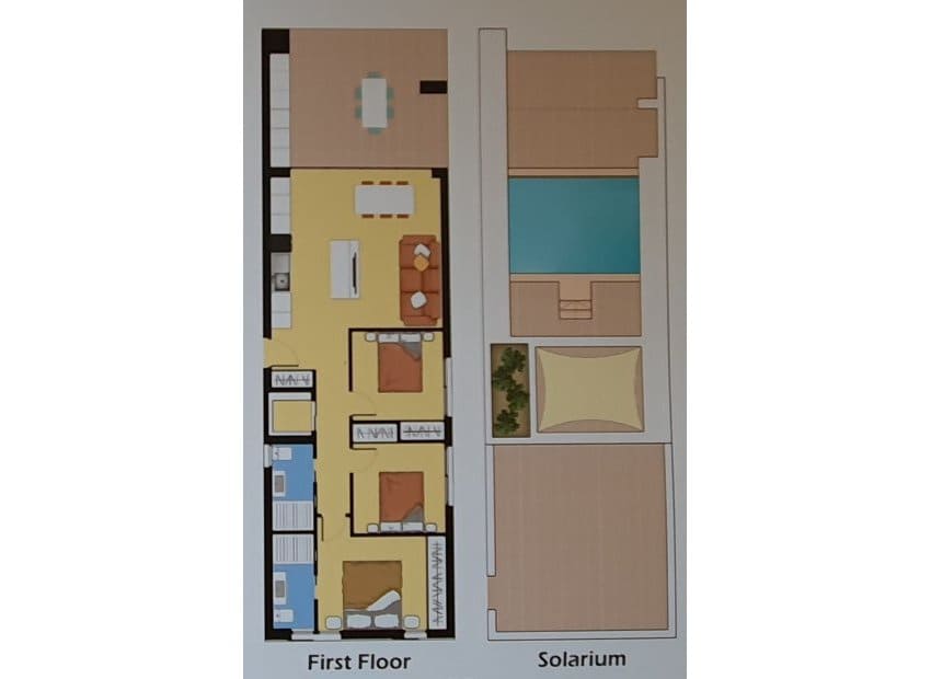 3 bedroom Penthouse for sale in Ciudad Quesada with pool - € 399,000 (Ref: 8358229)