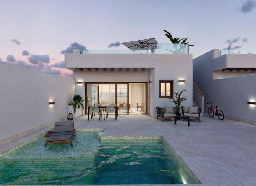 2 Zimmer Villa zu verkaufen in Torre-Pacheco mit Pool - 264.900 € (Ref: 8754136)