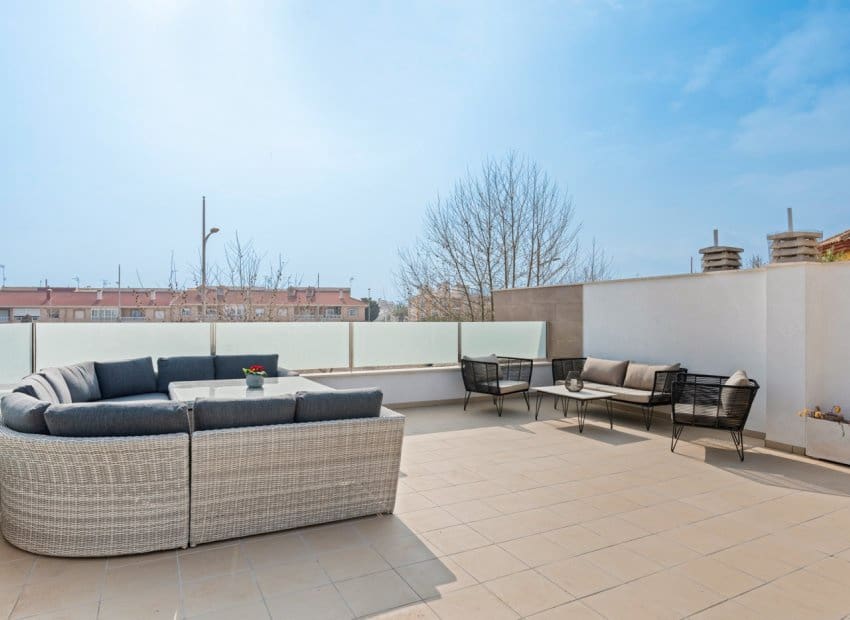 3 sypialnia Dom blizniak na sprzedaż w Pilar de la Horadada z basenem - 445 000 € (Ref: 8829976)