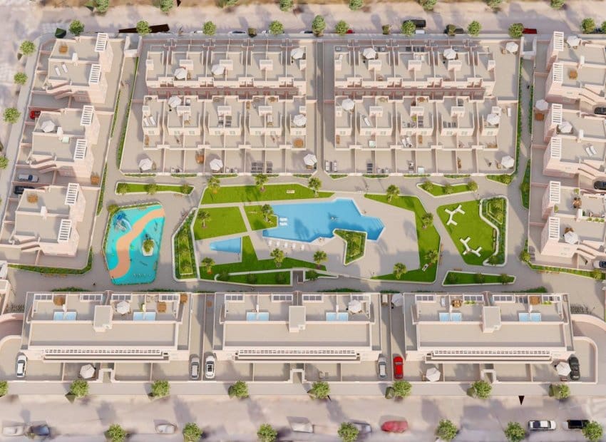 3 bedroom Apartment for sale in Pilar de la Horadada with pool - € 399,900 (Ref: 8861691)