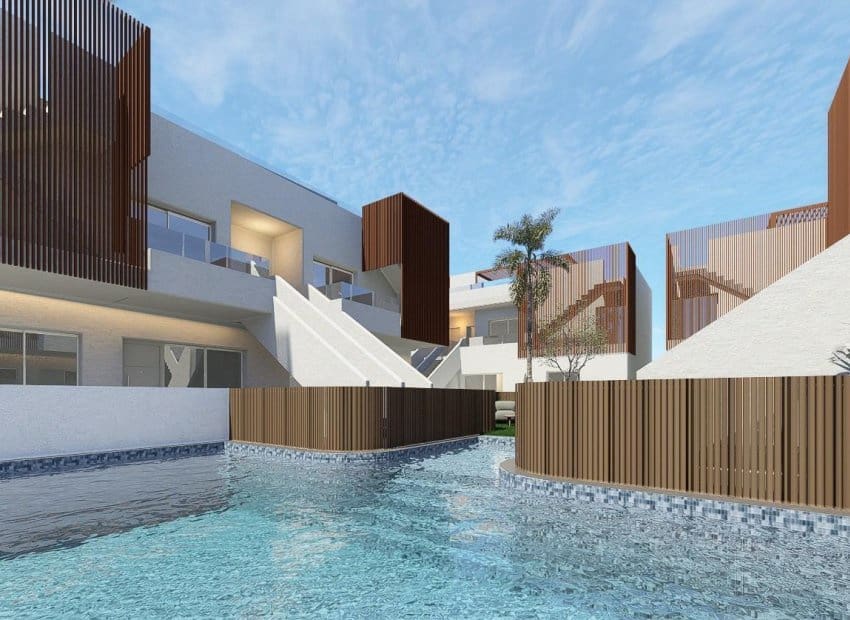 3 soveværelse Bungalow til salg i Pilar de la Horadada med swimmingpool - € 289.900 (Ref: 8937801)