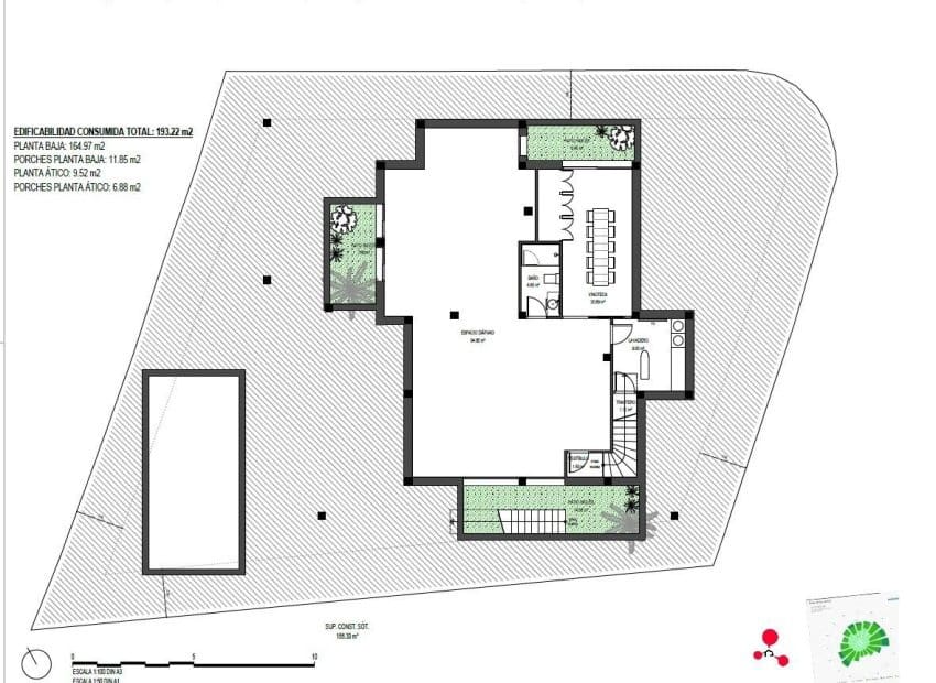 5 bedroom Villa for sale in Torre-Pacheco with pool - € 1,300,000 (Ref: 9061557)