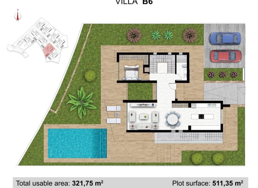 4 soveværelse Villa til salg i La Nucia med swimmingpool - € 1.150.000 (Ref: 9061559)