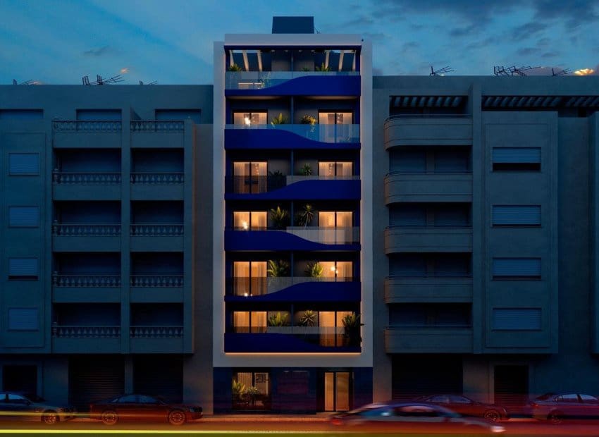 1 soveværelse Lejlighed til salg i Torrevieja med swimmingpool - € 250.000 (Ref: 9211115)