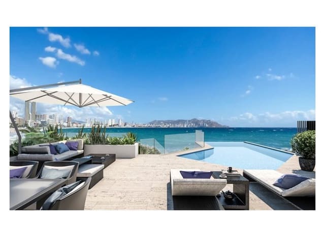 3 soverom Penthouse til salgs i Playa Poniente, Benidorm med svømmebasseng - € 1 650 000 (Ref: 9211144)