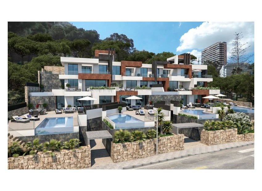 3 soverom Penthouse til salgs i Benidorm med svømmebasseng - € 1 650 000 (Ref: 9211144)