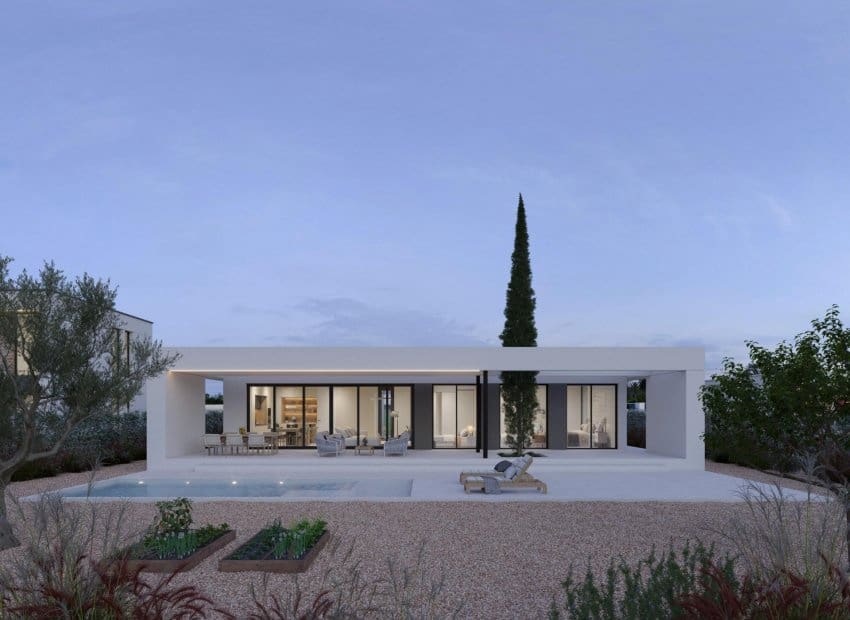 3 soveværelse Villa til salg i Fuente Alamo de Murcia med swimmingpool - € 509.960 (Ref: 9211146)