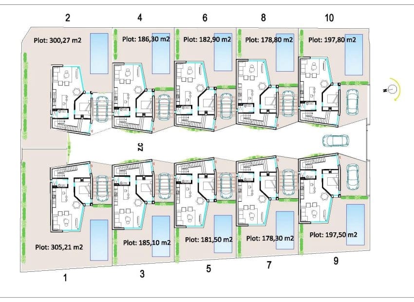 3 soveværelse Villa til salg i Los Altos med swimmingpool - € 509.000 (Ref: 9211234)