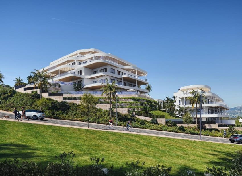 1 soveværelse Lejlighed til salg i Mijas med swimmingpool - € 400.000 (Ref: 9211239)