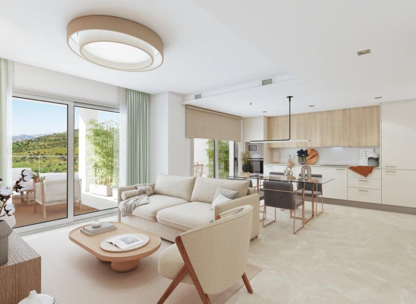 2 soveværelse Lejlighed til salg i Mijas med swimmingpool - € 349.000 (Ref: 9211259)