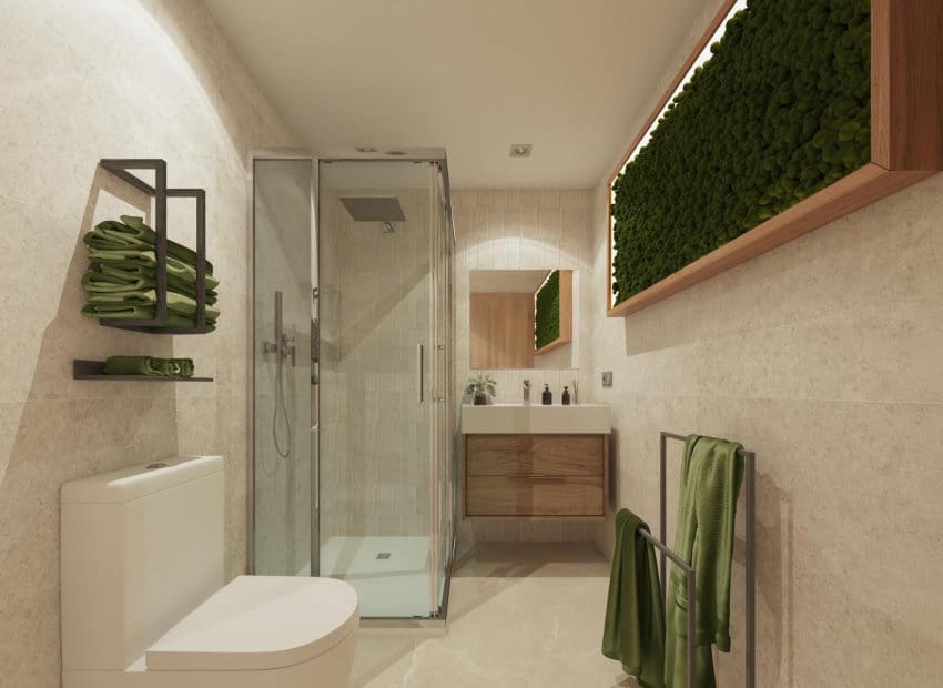 2 soveværelse Lejlighed til salg i Mijas med swimmingpool - € 349.000 (Ref: 9211259)